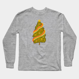 Rainbow Christmas Tree Long Sleeve T-Shirt